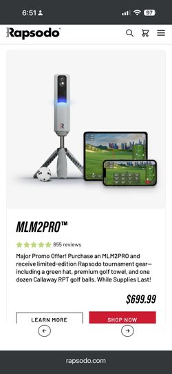 Rapsodo Golf Launch Monitor
