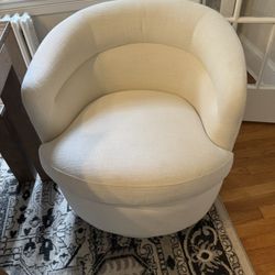 West Elm Viv swivel chairs Set Of 2 Retail $1400