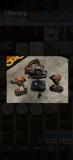 Tools, Power Tools Ridgid Cordless Set