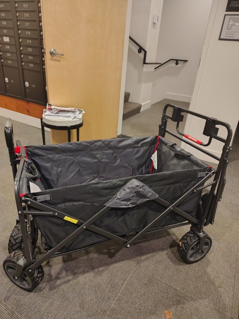 Mac Sports Portable Pull/Push Wagon