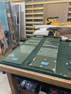 Glass Shelf’s/table Tops  #9 #10