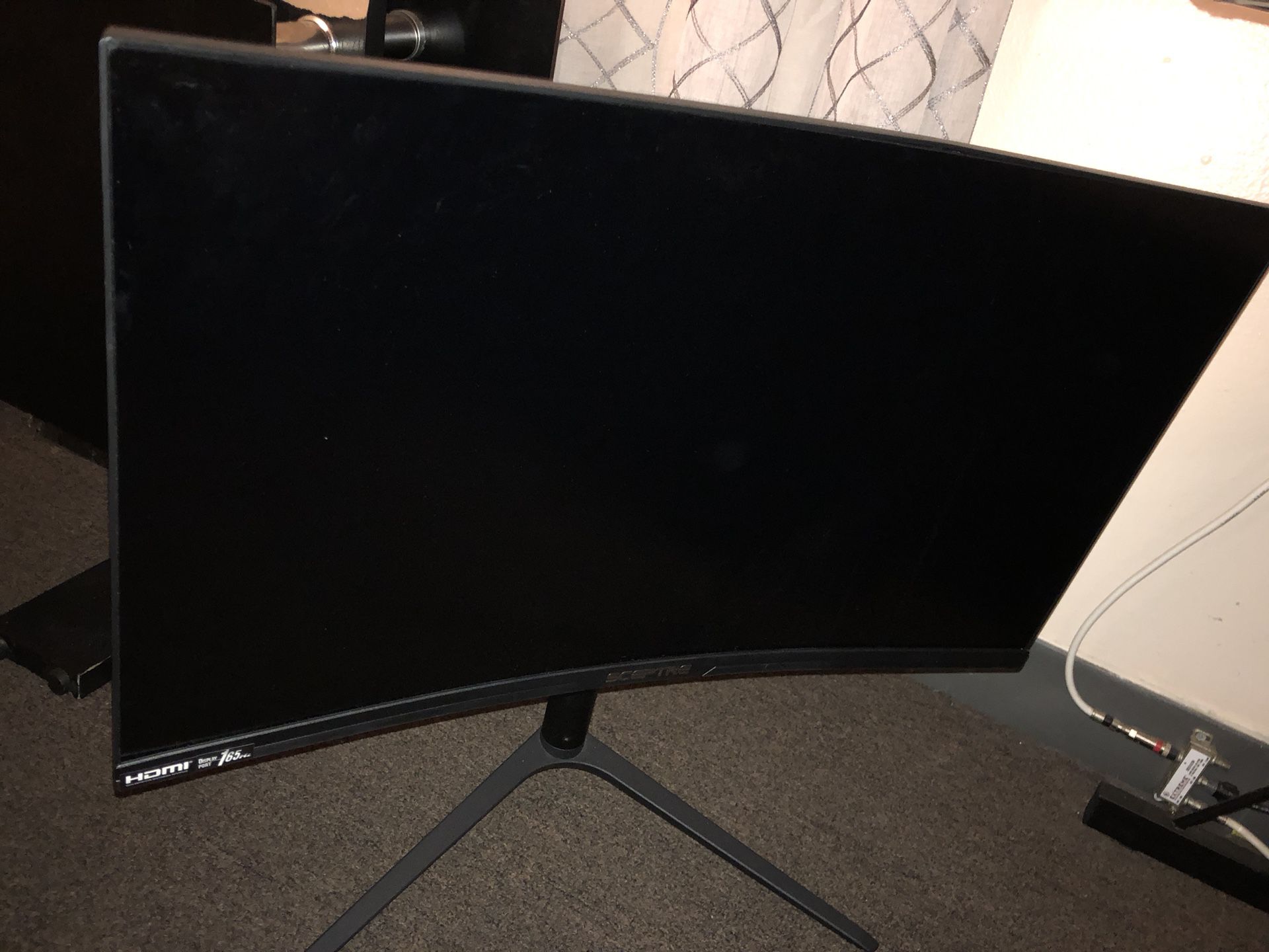 27” Sceptre Quad Had Curved Gaming Monitor 