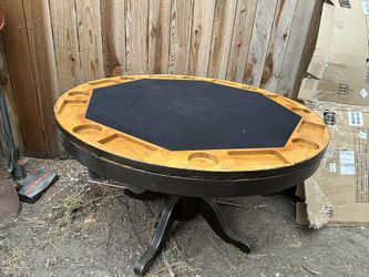 Poker Table And Multiple Game Table