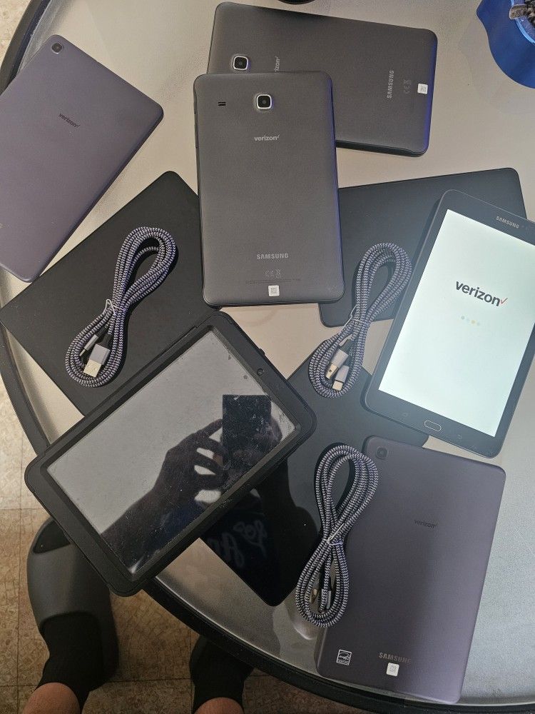 Tablets, Screen Protector And Charger