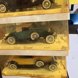 Old Vintage Antique Model Car Collection 