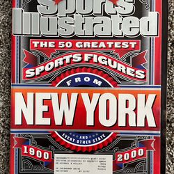 Vintage Sports Illustrated / 50 Greatest NY Sports Figures