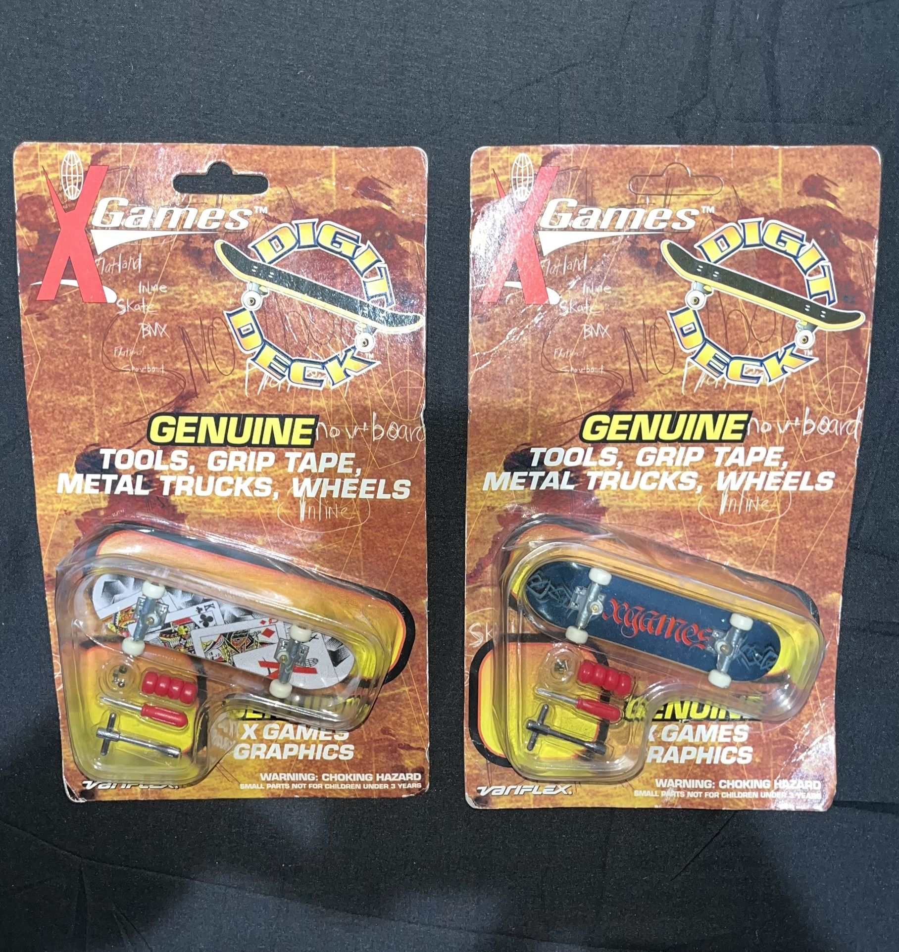 Vintage X Games Finger Boards