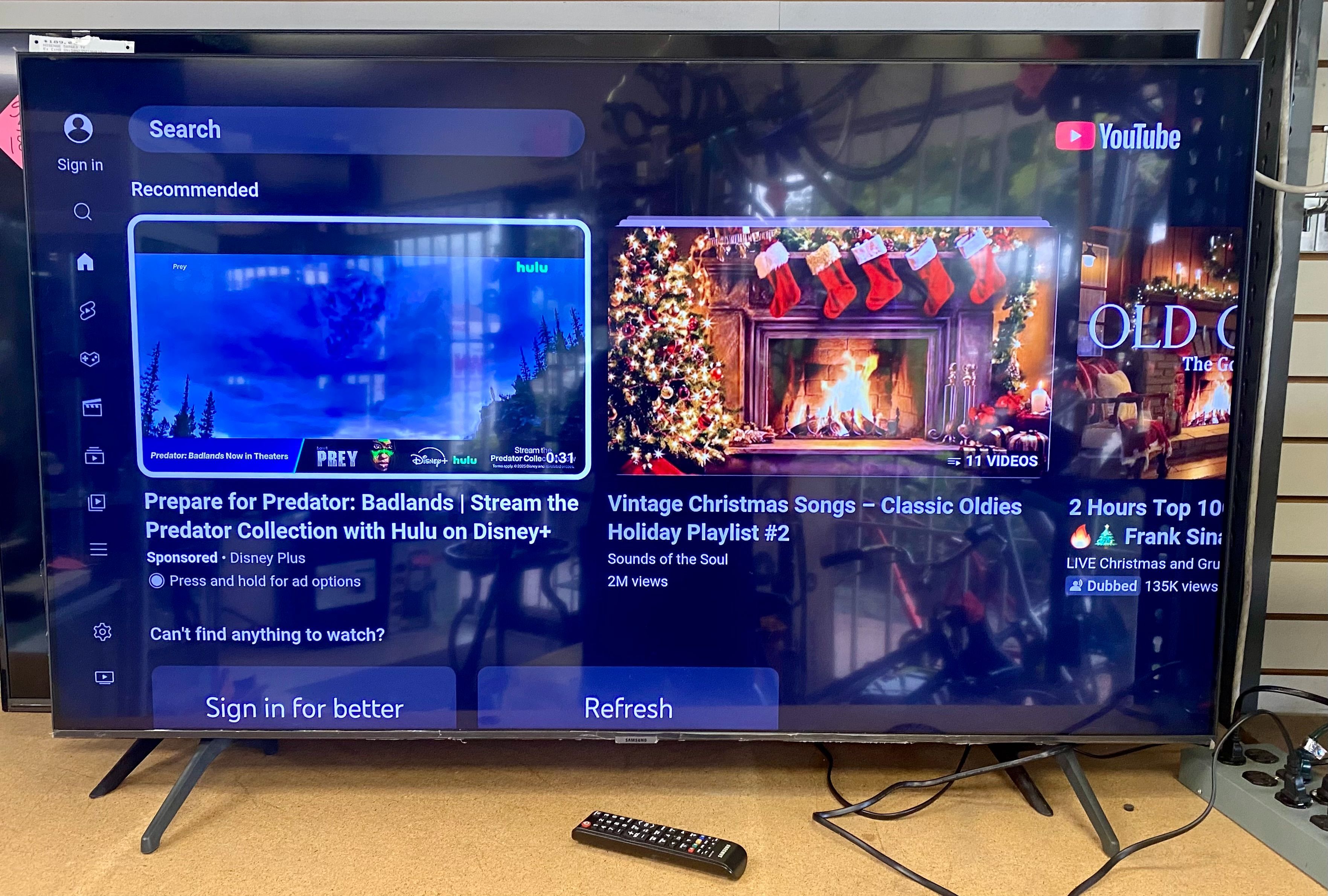 Samsung 55" Class 4K UHD Smart TV (Model UN55TU7000F) β Used Excellent Condition