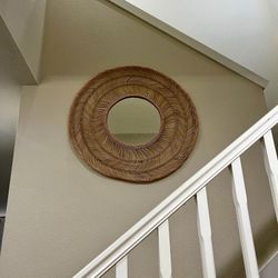 Meron Natural Wall Mirror