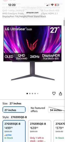 Gaming monitor
