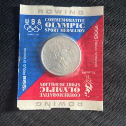 Rowing Commemorative Olympic Sport Medallion