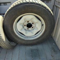 Tire With Spare Rim