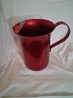 Aluminum Red Pitcher Lip Guard USA