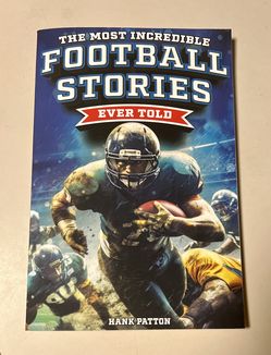NEW Football Stories Book by Hank Patton