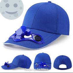 Summer Sun Cap With Fan