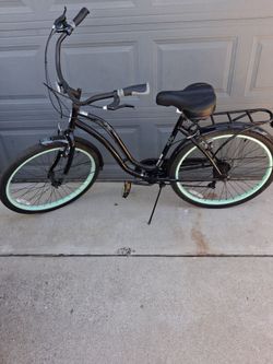 26" schwinn 7 speed beach cruiser