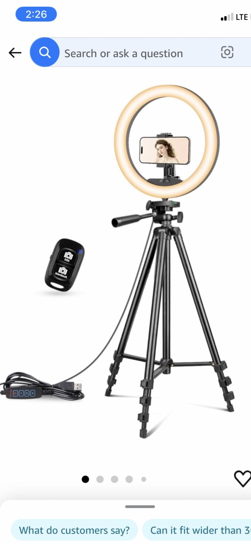 Light with phone holder(NEW)