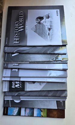 Abeka History of the World Teacher Resource Book Lot