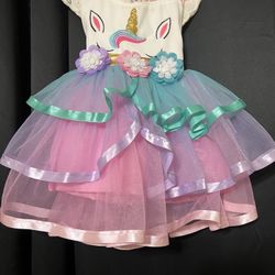 Unicorn Dress Size M 