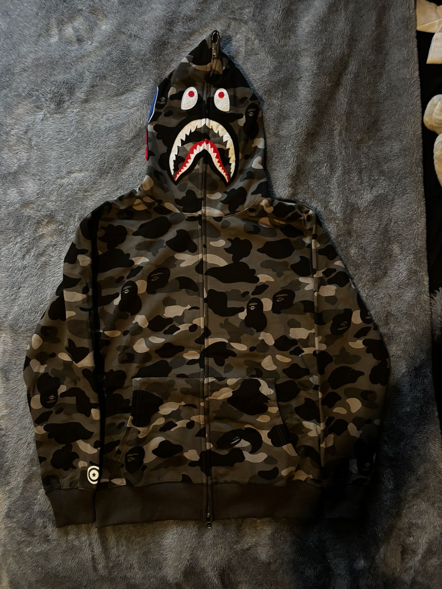 Bape Hoodie Black Brand New