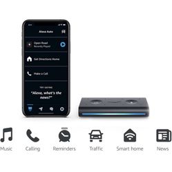 Echo Auto- Hands-free Alexa in your car with your phone Qty 2