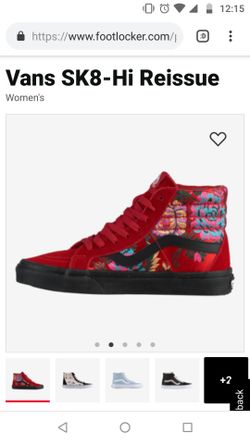 Van Sk8-Hi Reissue Woman shoes size 8. 1/2