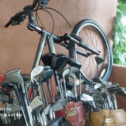 Huge Bundle Of Golf Clubs