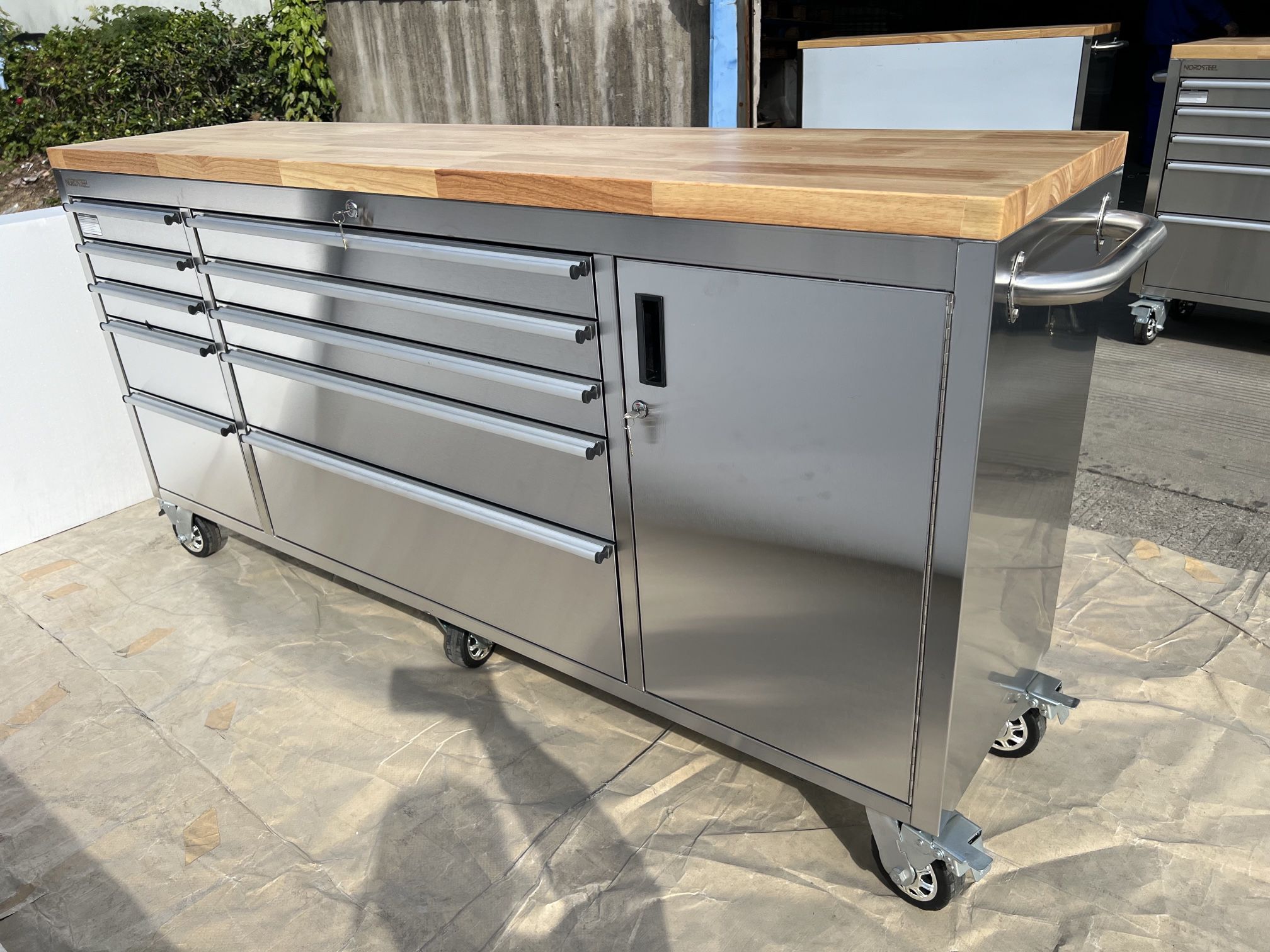 Brand New Stainless Steel Tool Chest Tool Box Heavy Duty 