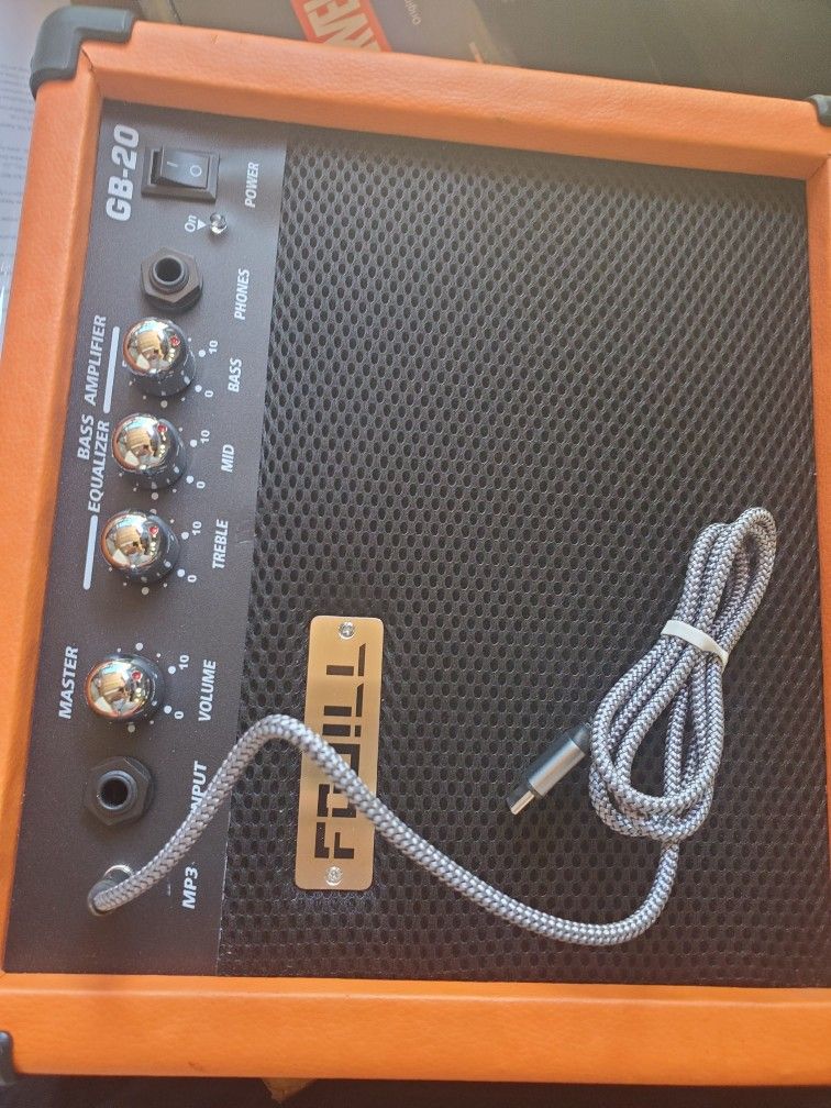 Amplificador De Guitarra De Bajo Eléctrico   De 20 W 