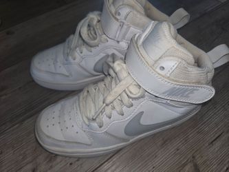 Nike Court Borough Mid 2 'White Aura' CD7782-109 youth size 3.5 / women sz5