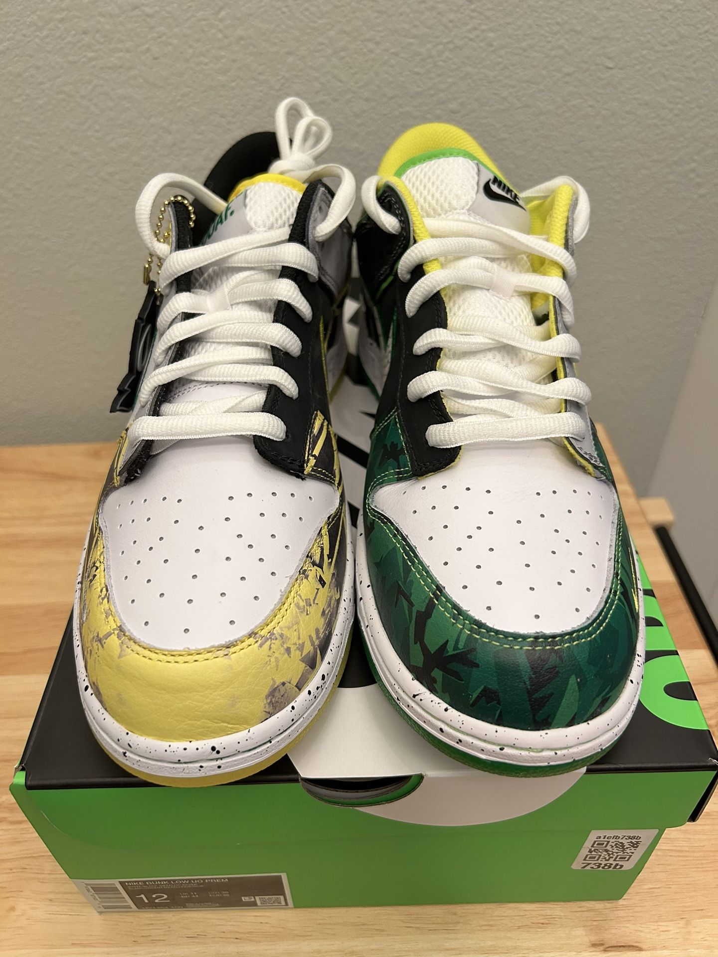 COPY - Nike dunk low “ what the duck” Away multicolored size 10 Nike Men main image 2