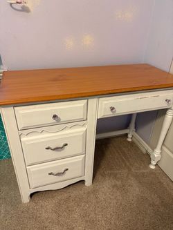 White desk