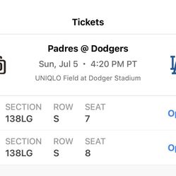Dodgers Tickets 