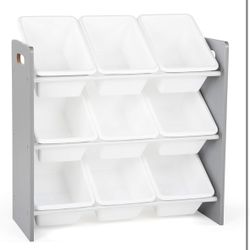Toy & Storage Organizer with 9 Bins – Great Condition