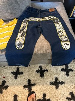 Rare EVISU JEANS with matching polo