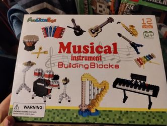 Musical Instruments Blocks Set