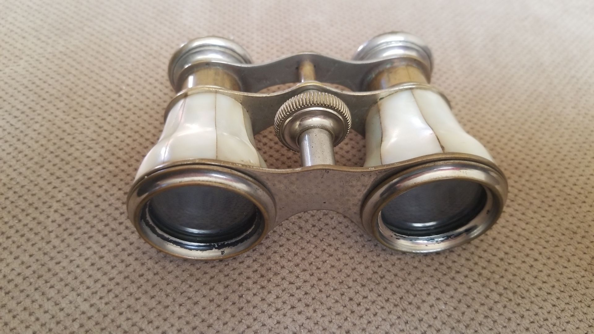 Antique Mother Of Pearl Opera Glasses