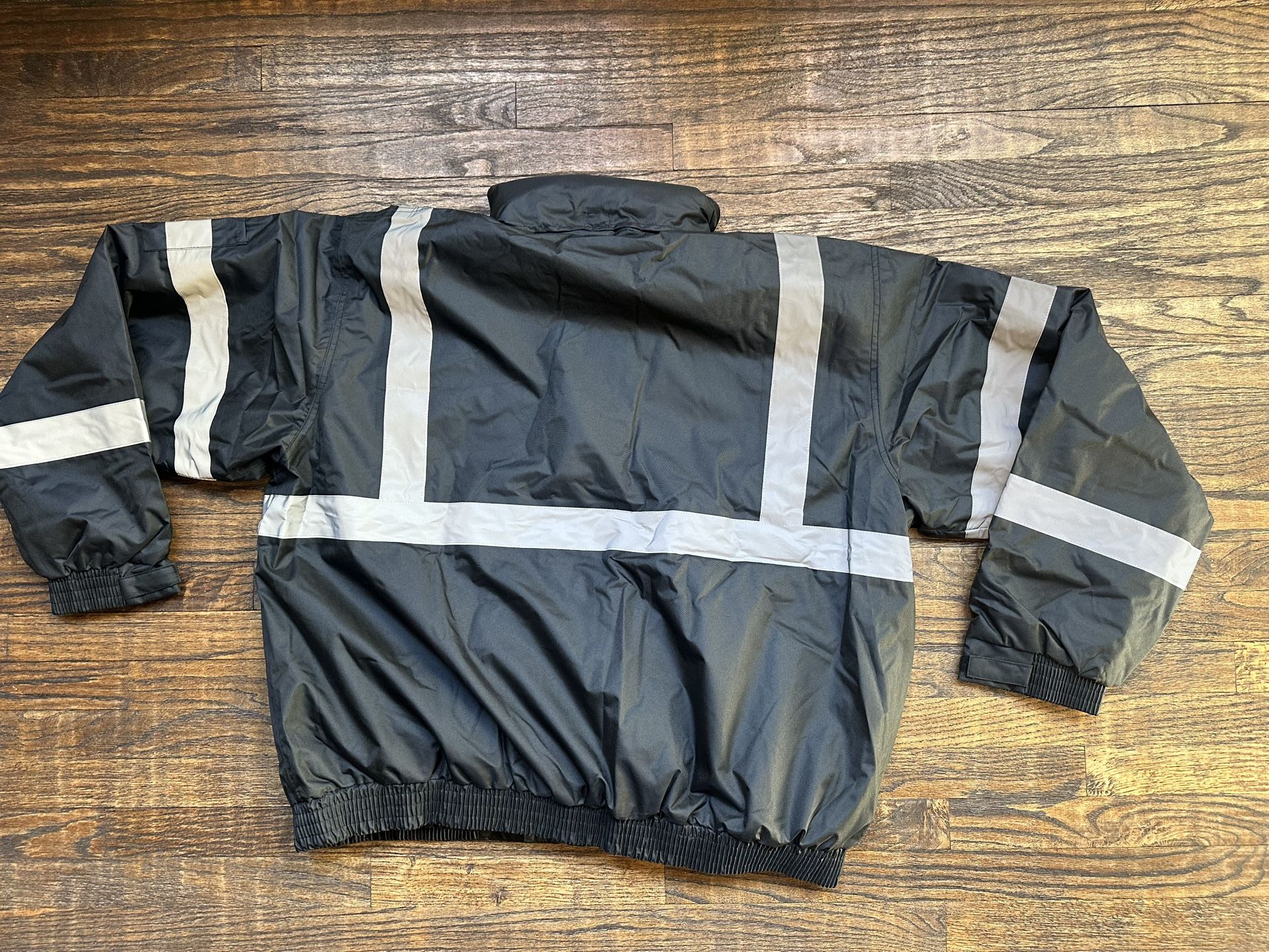 Brand NEW - SKSAFETY 3-in-1 High Visibility Winter Bomber Jackets Zip Out Fleece Liner Reflective Safety Coats for men Waterproof ANSI/ISEA Class 3