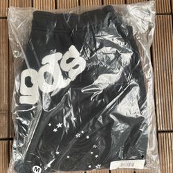 Sp5der OG Web Black Sweatpants