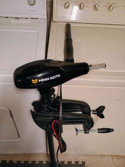 Minn kota 30 lb thrust 30 inch shaft trolling motor