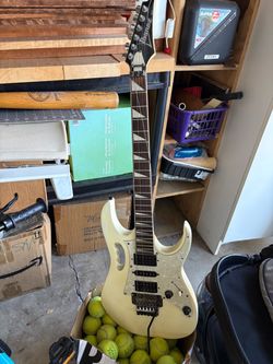 Ibanez Electric Guitar White RG Style