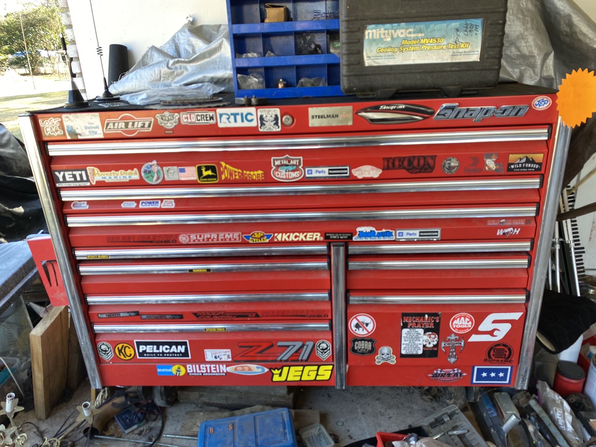 55”  Industrial Snap The On Tool Chest Large