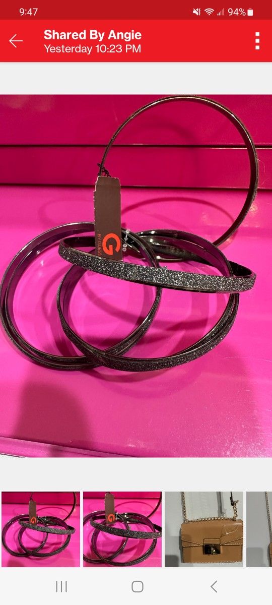 Brand New Guess Bangles, 2 Sets
