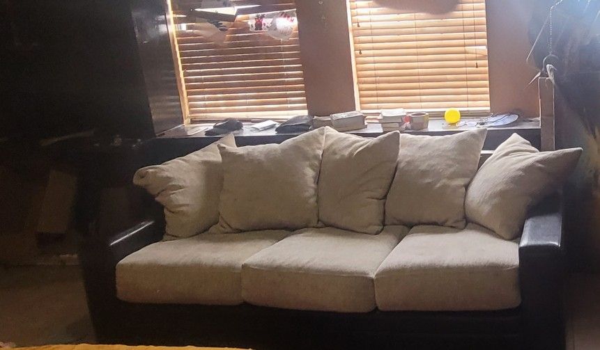 Very Comfortable Couch With Full Size Pull Out Bed