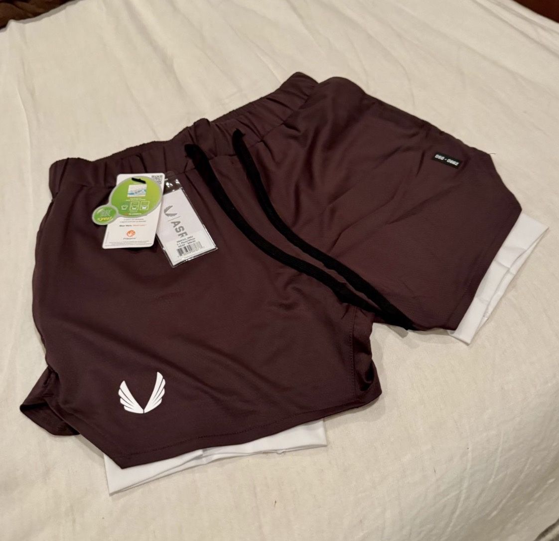 Brand New ASRV Gym Shorts, Size Small