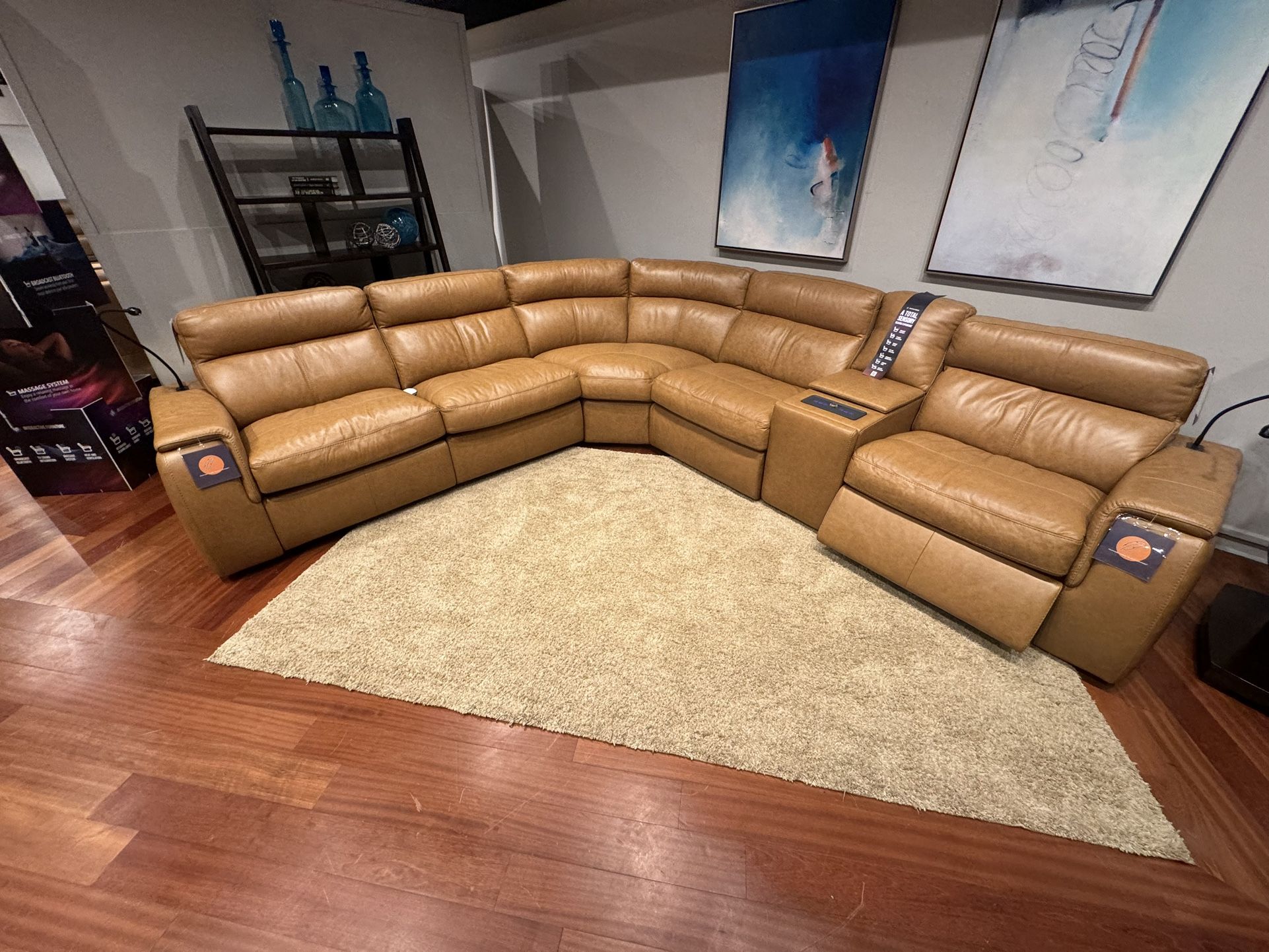 Leather Sectional Sofa