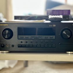 Vintage Marantz SR8000 Receiver (Center Channel Not Working) — Classic Audio Gear w/ Remote & Manual