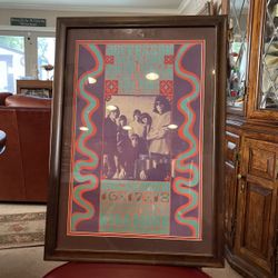 Vintage concert poster