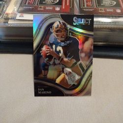 Dan Marino SILVER HYPER PRIZM 2022 Select Draft Picks 