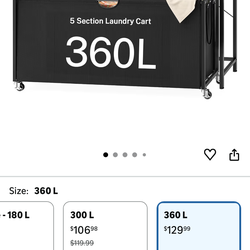 Laundry organizer with drawers